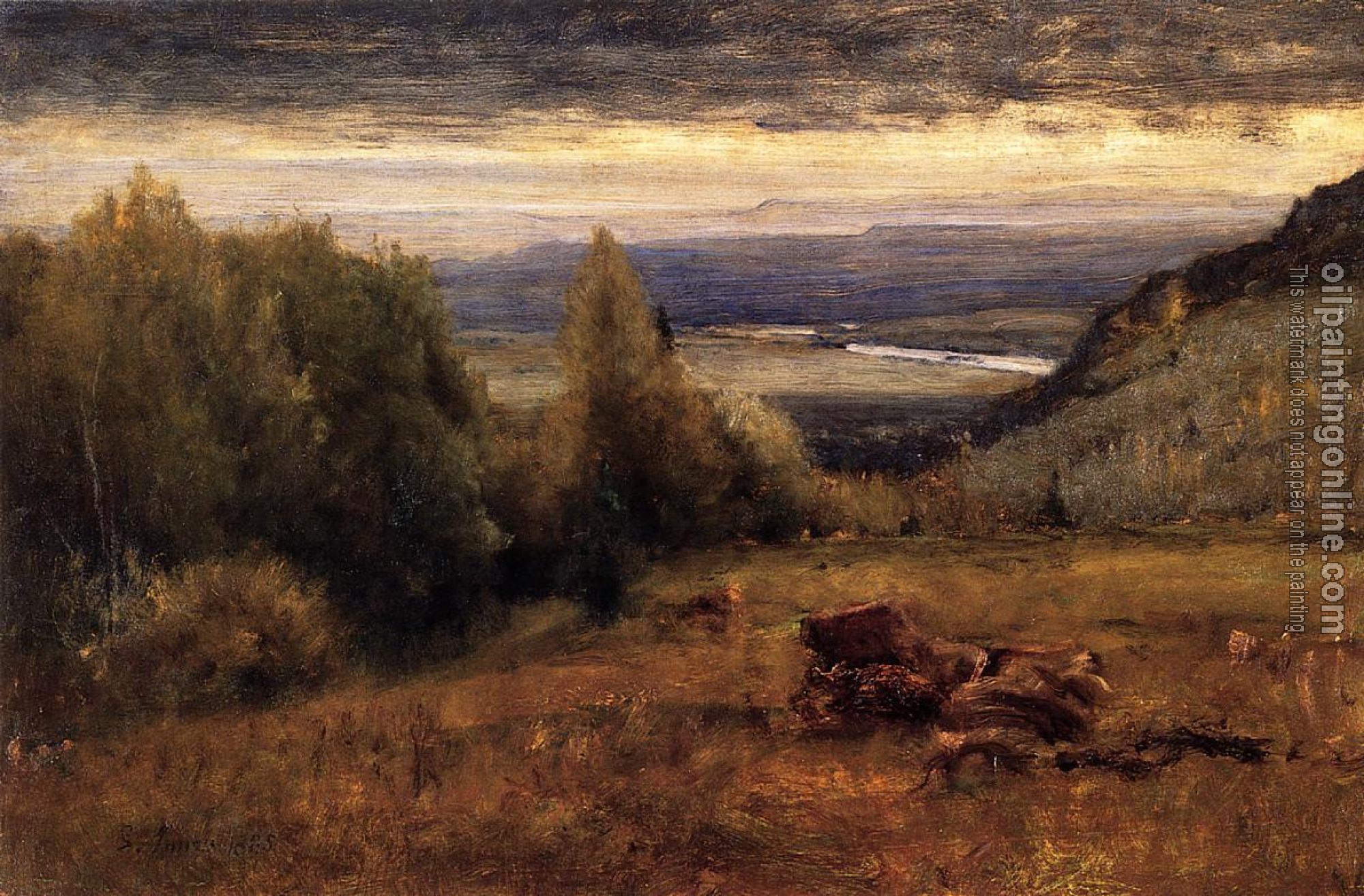 George Inness - From the Sawangunk Mountains